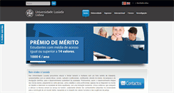 Desktop Screenshot of mediateca.lis.ulusiada.pt